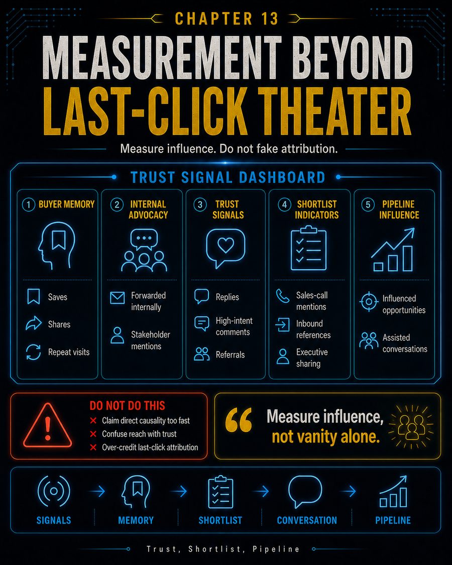 Measurement Beyond Last-Click Theater visual framework